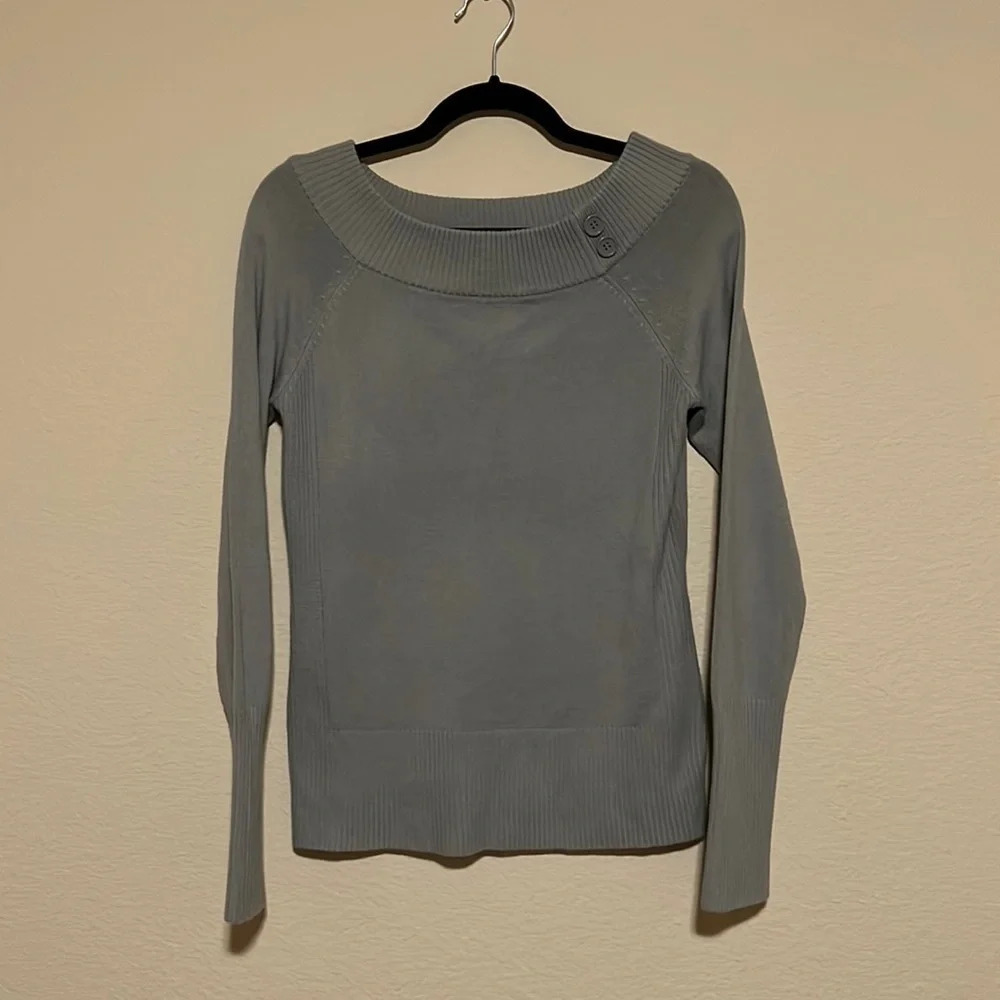 Takeout Grey Long Sleeve Top